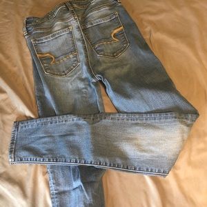 AE Super High Rise Jeggings